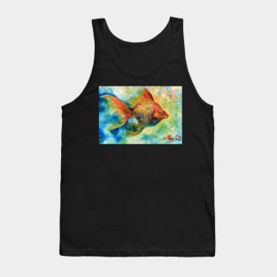 Fish painting Tank Top